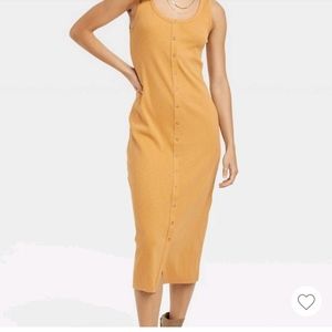 New dress mustard color